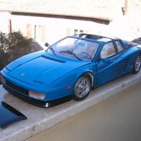 POCHER Ferrari Testarossa TARGA 1/8 blu scuro con