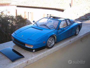 POCHER Ferrari Testarossa TARGA 1/8 blu scuro con
