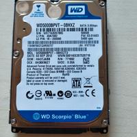 Disco rigido interno da 500gb - Western Digital