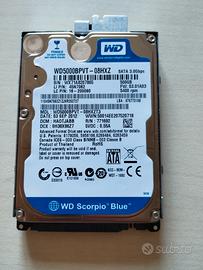 Disco rigido interno da 500gb - Western Digital