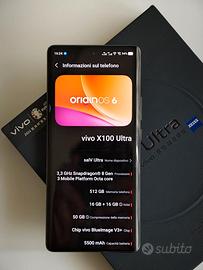 Vivo X100 Ultra  512GB – fotocamera da flagship