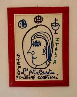 Quadro stefano caglioni “L’ ATALANTA”