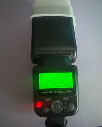 Flash ttl neewer speedlight 750ii