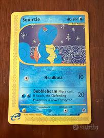 Pokémon Squirtle 132/165 Expedition 2002