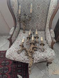 coppia di applique antiche -  da parete 