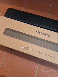 Soundbar Sony Dolby Atmos 3.1 S2000 garanzia 2027