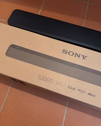 Soundbar Sony Dolby Atmos 3.1 S2000 garanzia 2027