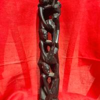 Legno massiccio intarsiato Africano