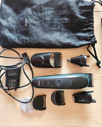 VENDUTO - Rasoio elettrico regolabarba Braun 