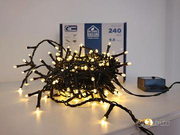 Catena Luci Led Natale - 240 minilucciole