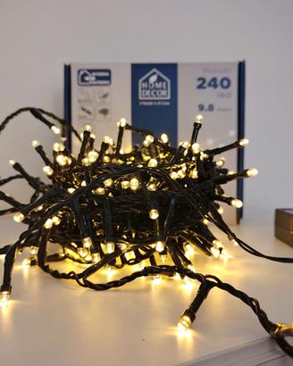 Catena Luci Led Natale - 240 minilucciole