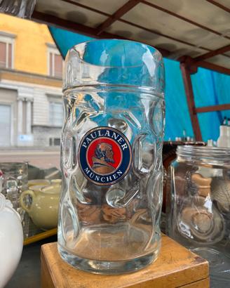 Boccale da Birra Mass Krug Paulaner 1 Litro