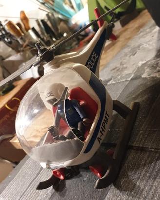 Elicottero playmobil polizia