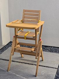 Il sediolone in legno Foppapedretti