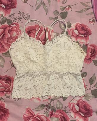 Bralette bianca