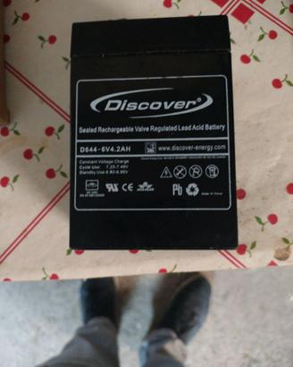 Batteria da moto 6V