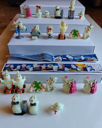 Kinder “Fantasmini ai Grandi Magazzini” 2001 + BPZ