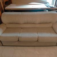 Divano letto + 2 poltrone