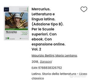 libro latino 3a superiore 