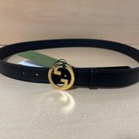 Cintura Gucci Blondie in pelle 105cm