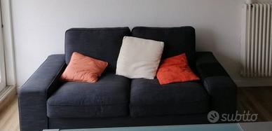 Divano 2 posti in stoffa