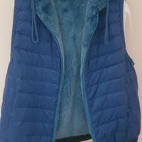 Gilet reversibile di pelliccia visone