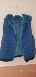 Gilet reversibile di pelliccia visone