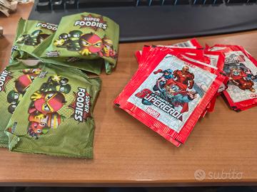 4 super foodies esselunga e figurine coop Marvel