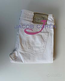 Jacob Cohen jeans bianco donna
