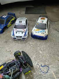 Auto Rally RC + Monster Truck RC radiocomandati