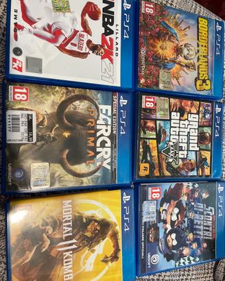 Giochi playstation 4