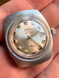 Orologio Titanus manuale vintage Swiss Made