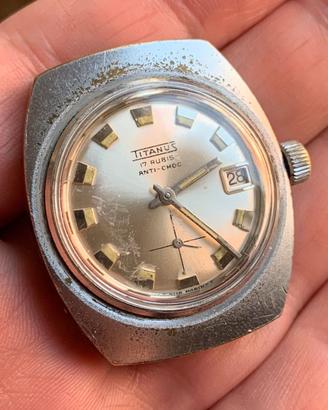Orologio Titanus manuale vintage Swiss Made
