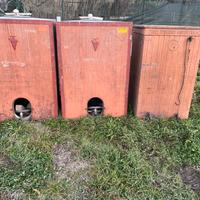 2x Botti in cemento vetrificate e 1 tino