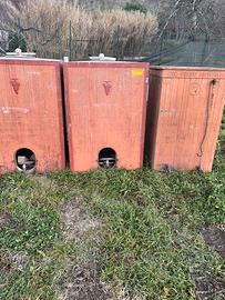 2x Botti in cemento vetrificate e 1 tino