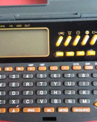 traduttore da tasca 6 lingue con banca dati