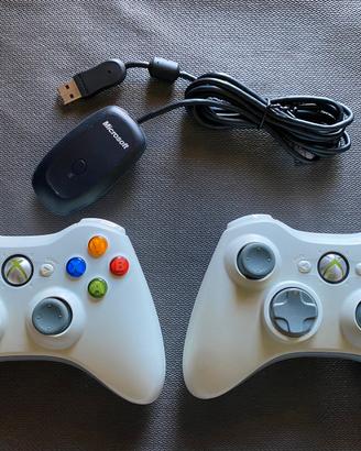 Xbox 360 - Kit Originale Ricevitore wireless + 2x