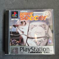 play station 1 adidas power soccer  platinum