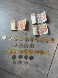 Monete e banconote vecchie Lire da collezione