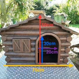 Cuccia per esterno taglia media