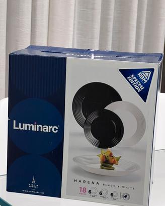 Luminarc Harena Black & White Set 18pz