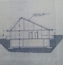 Casa da sogno al grezzo in zona riservata