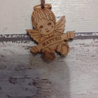 Collana con angelo nome Matteo