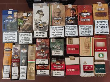 scatole sigari vuote