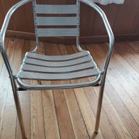 Sedie da esterno metallo