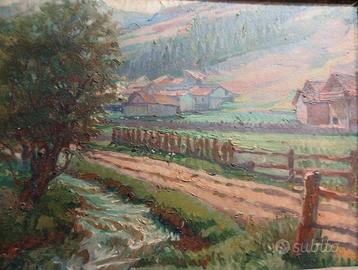 Corrado Mezzana dipinto 1910