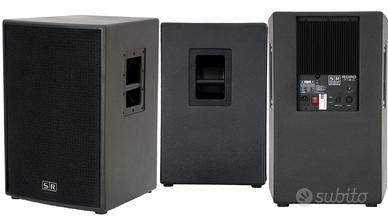 Coppia Casse Acustiche Attive SR Technology