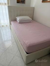 Letto contenitore una piazza e mezza