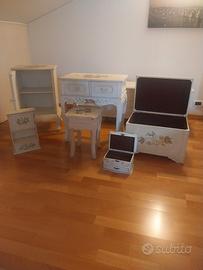 mobiletti in legno stile shalby chic