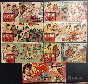 Fumetto Akim il figlio della giungla